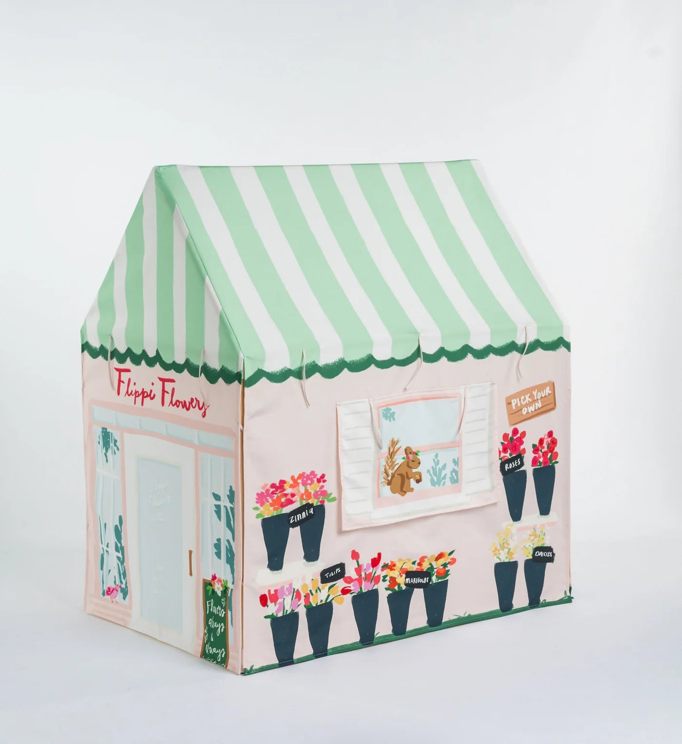 Flippi Florist Play Tent with Frame & Cover | Mucky Wolf