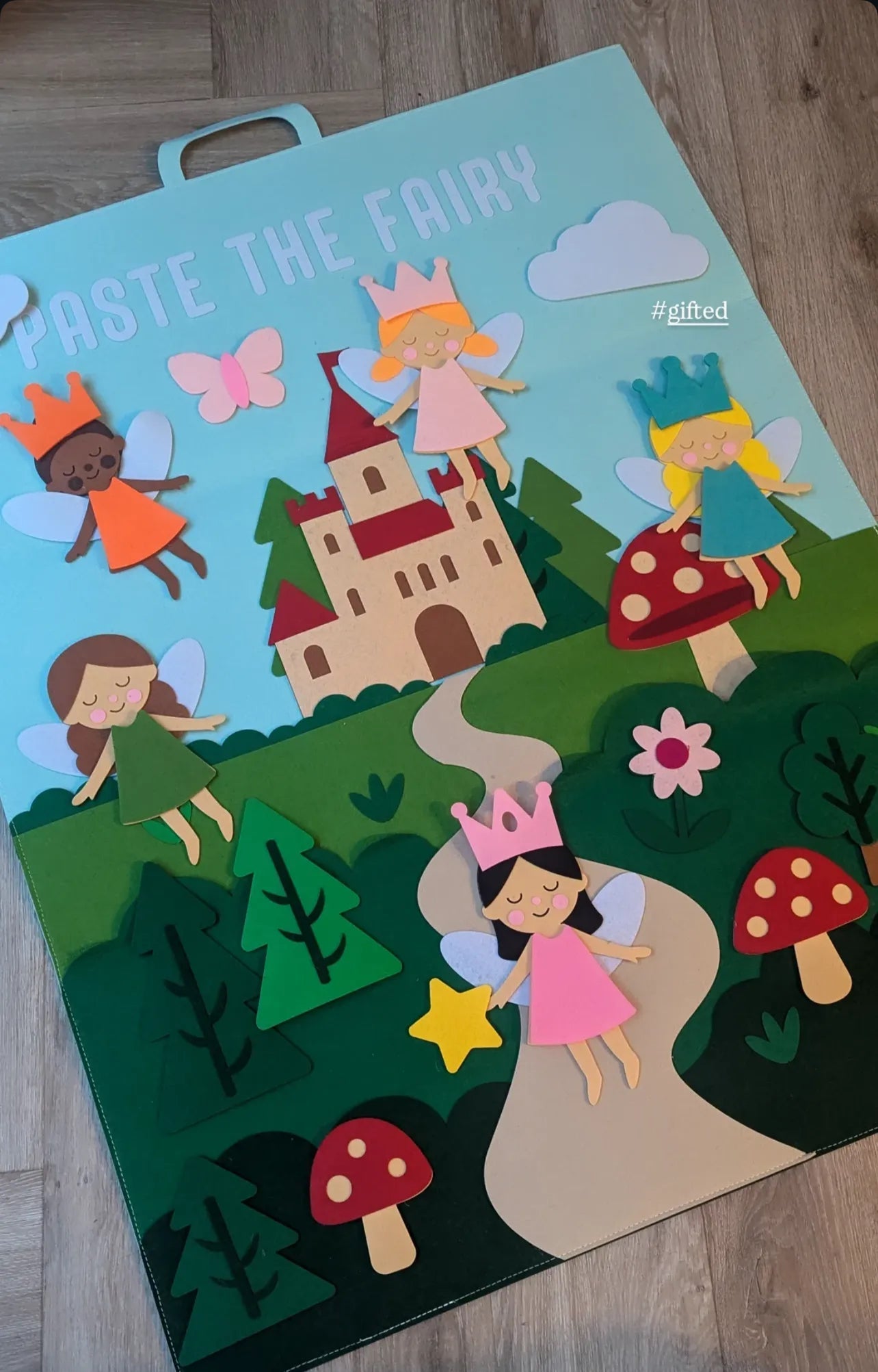 Fairy Felt Play Board | Storytelling Sensory Toy for Kids | Mucky Wolf