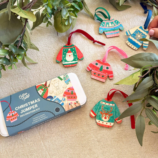 A simple, creative activity that results in charming, personalised decorations – perfect for festive fun without the plastic.