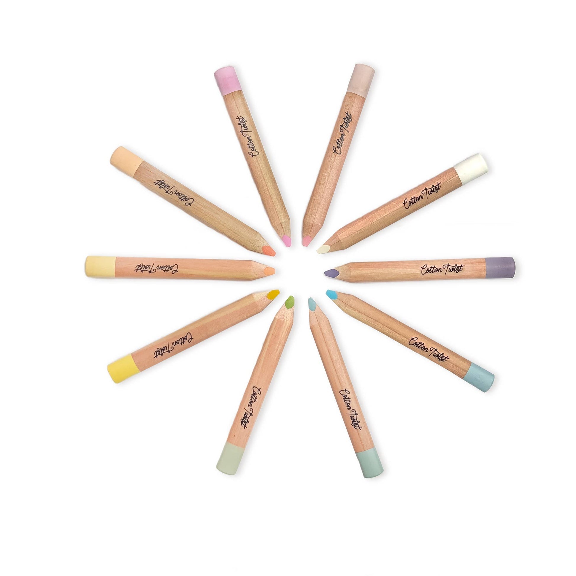 Pastel Watercolour Pencils Tin – Eco-Friendly Creative Set for Ages 3+