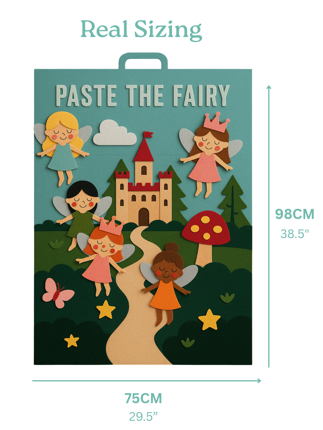 Fairy Felt Play Board | Storytelling Sensory Toy for Kids | Mucky Wolf