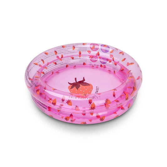  Pink Strawberry Baby Paddling Pool 60cm | Swim Essentials