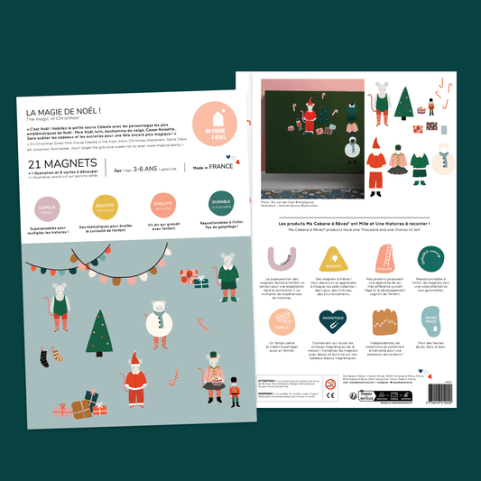 Magnetic Dress-Up Set – Christmas Edition