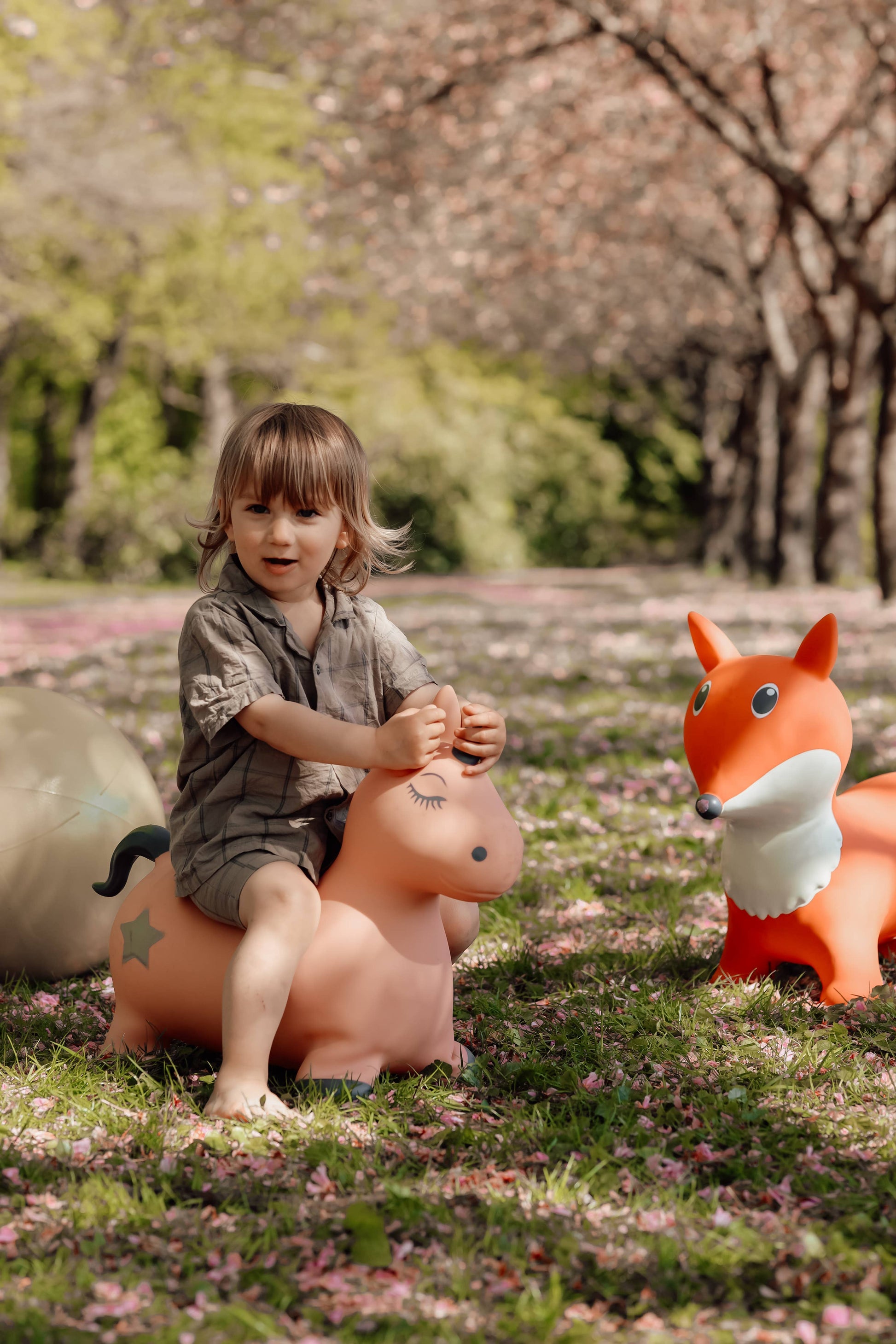 Bouncing Unicorn Hopper Toy