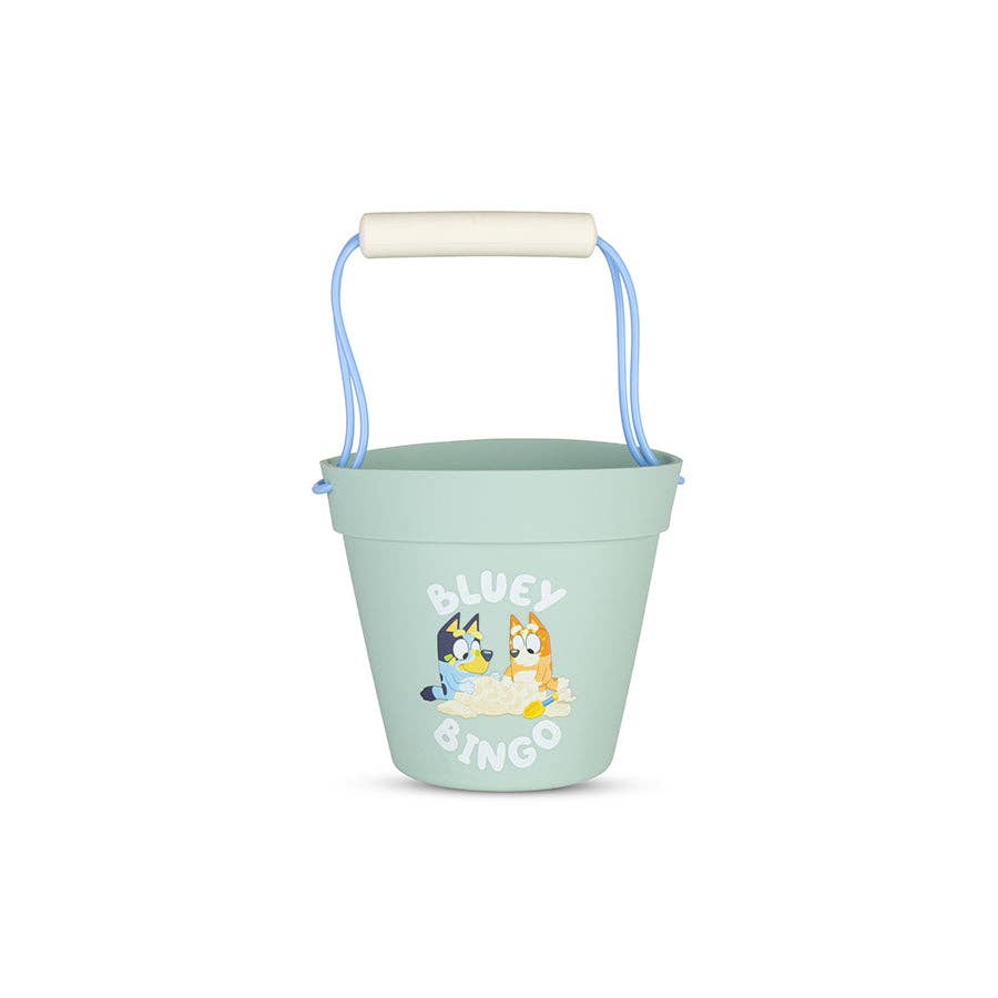 Bluey Silicone Beach Bucket Play Set for Kids
