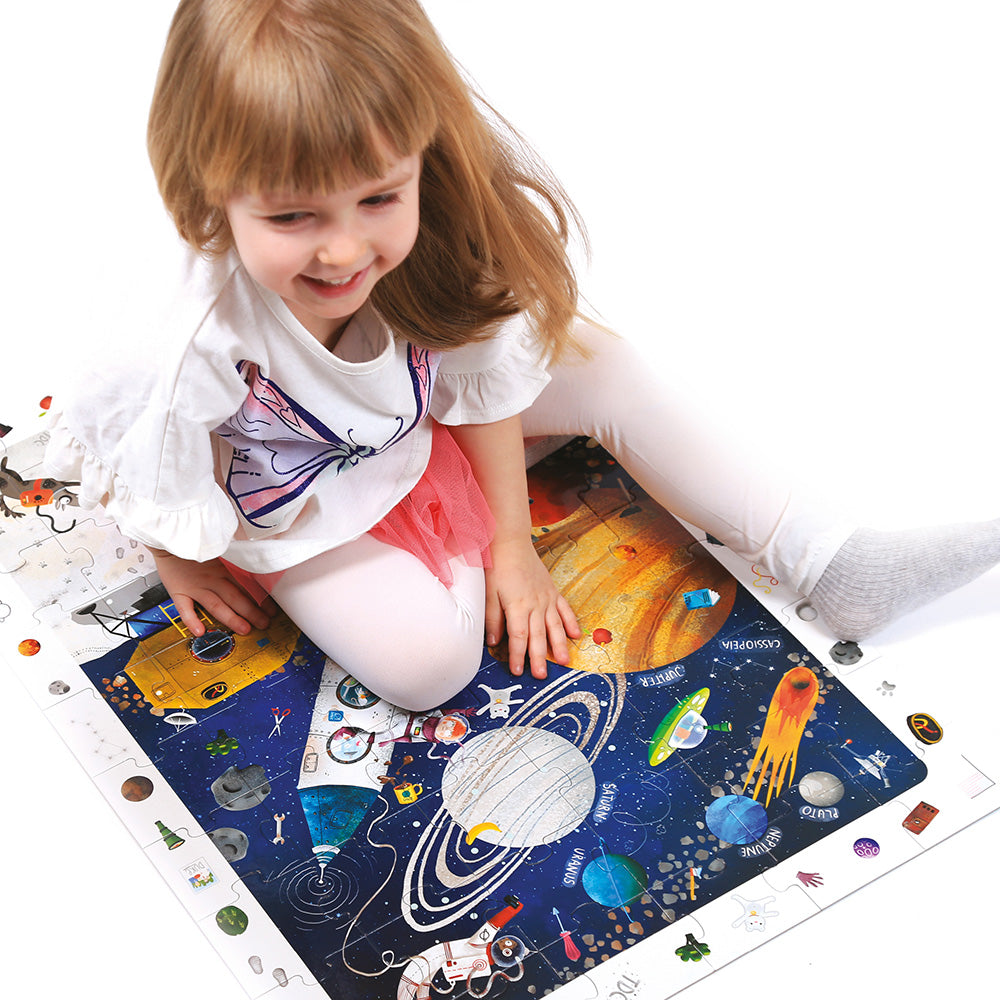 Observation Space Puzzle 60pc | Banana Panda | Mucky Wolf