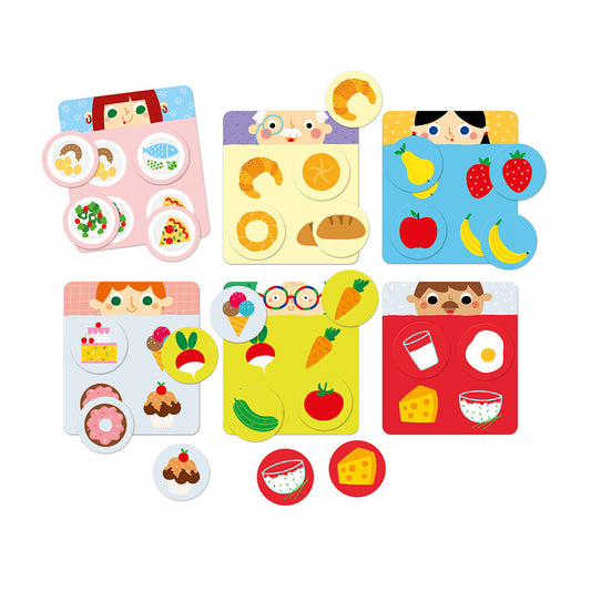 Banana Panda Yummy Bingo – Toddler Food Matching Game