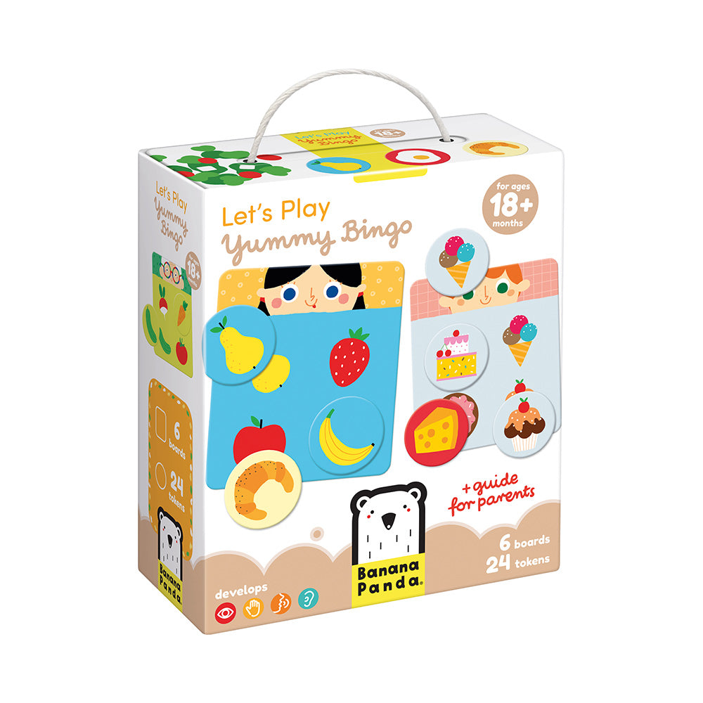 Banana Panda Yummy Bingo – Toddler Food Matching Game