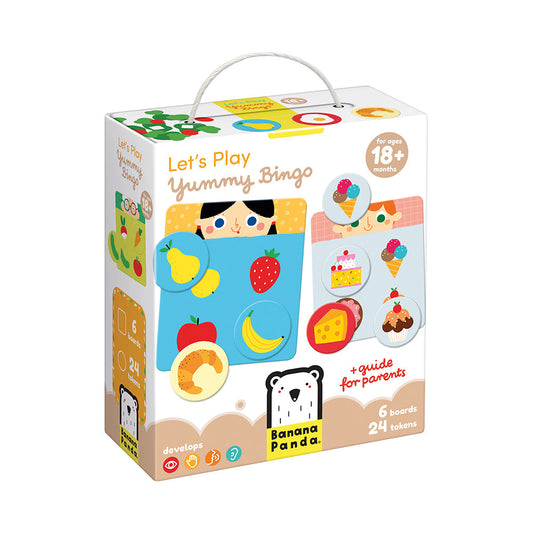 Banana Panda Yummy Bingo – Toddler Food Matching Game