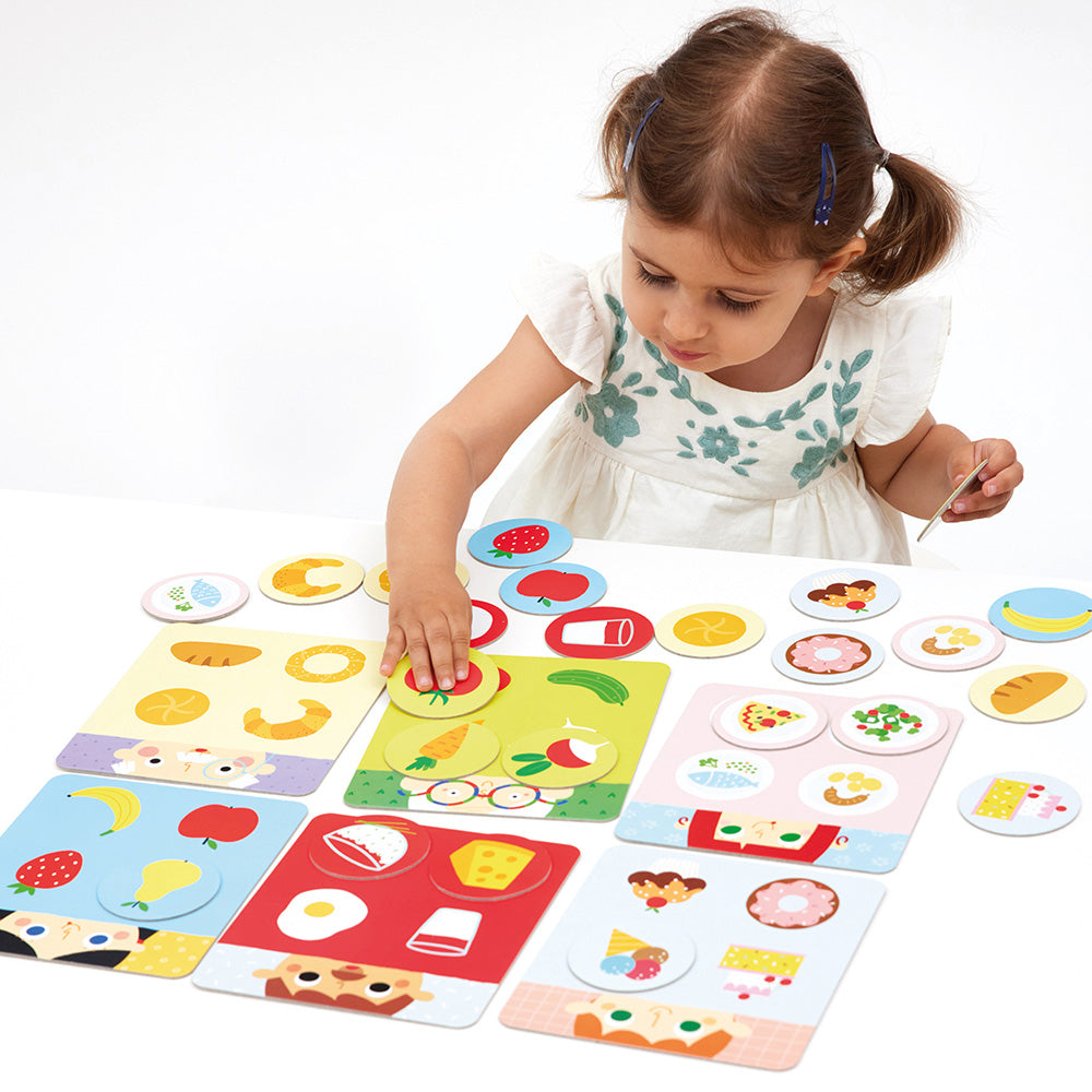Banana Panda Yummy Bingo – Toddler Food Matching Game