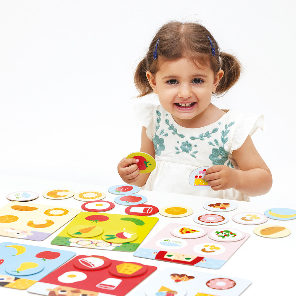 Banana Panda Yummy Bingo – Toddler Food Matching Game
