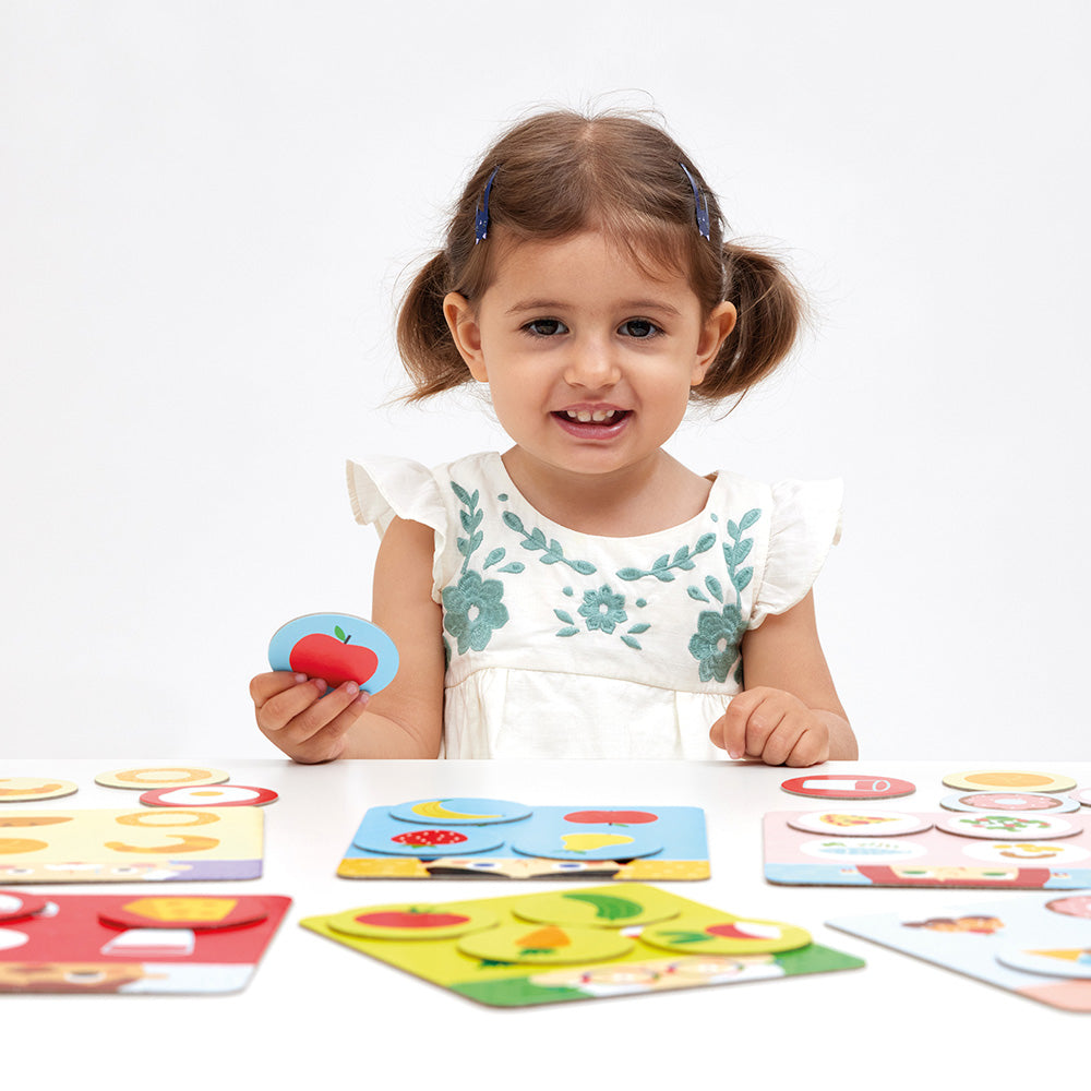 Banana Panda Yummy Bingo – Toddler Food Matching Game