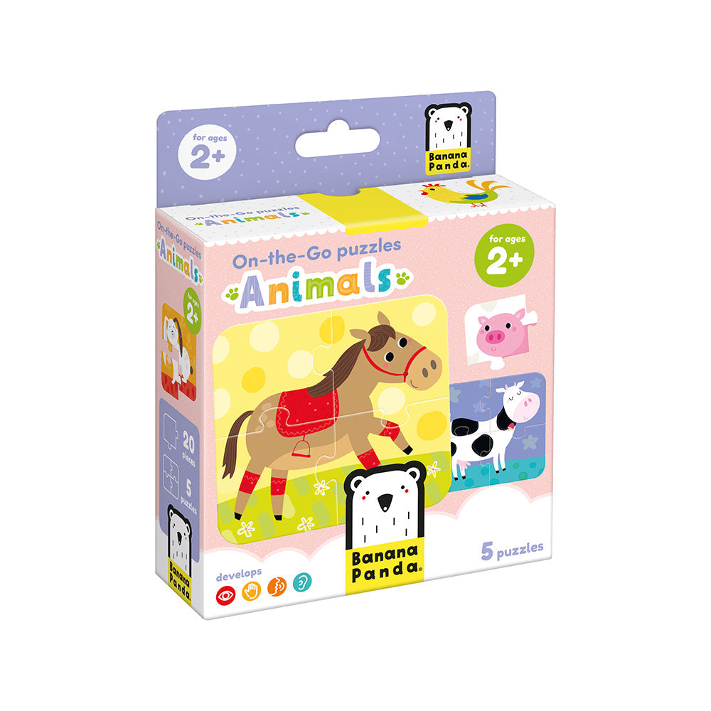 Farm Animal Puzzles for Toddlers 2+ | Banana Panda