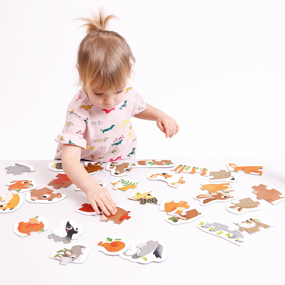 Banana Panda Progressive Puzzles Forest Animals