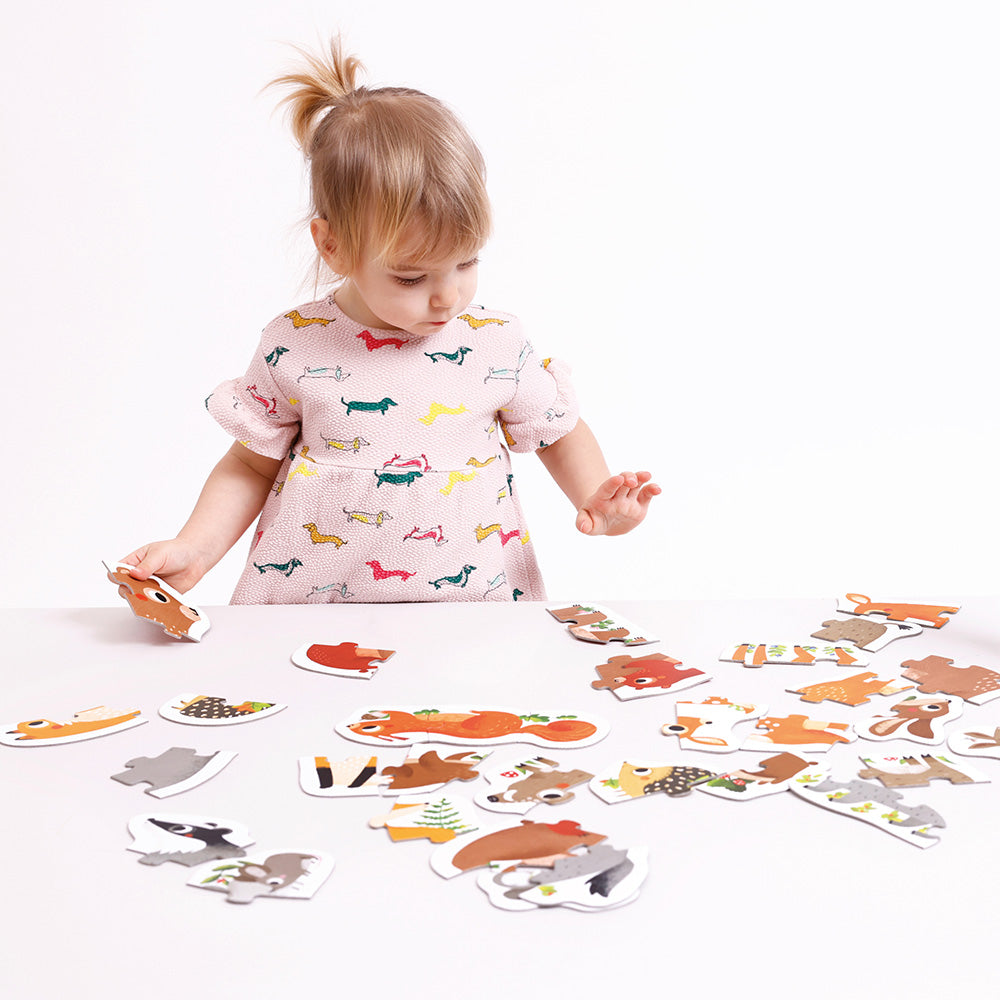 Banana Panda Progressive Puzzles Forest Animals
