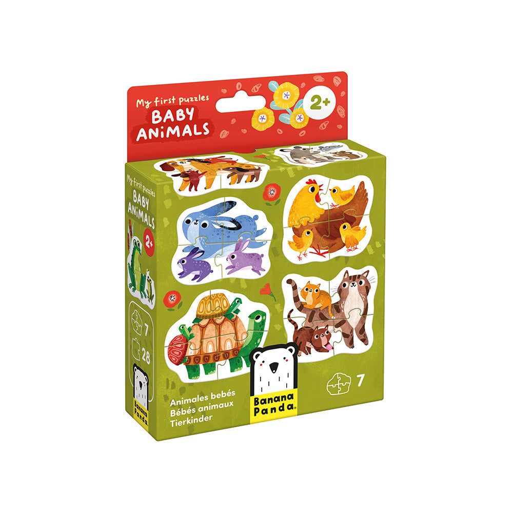 My First Puzzle Baby Animals by Banana Panda | Mucky Wolf