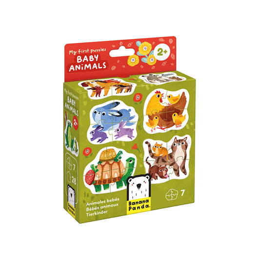 My First Puzzle Baby Animals by Banana Panda | Mucky Wolf