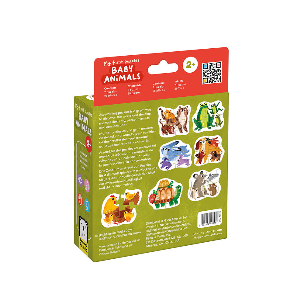 My First Puzzle Baby Animals by Banana Panda | Mucky Wolf