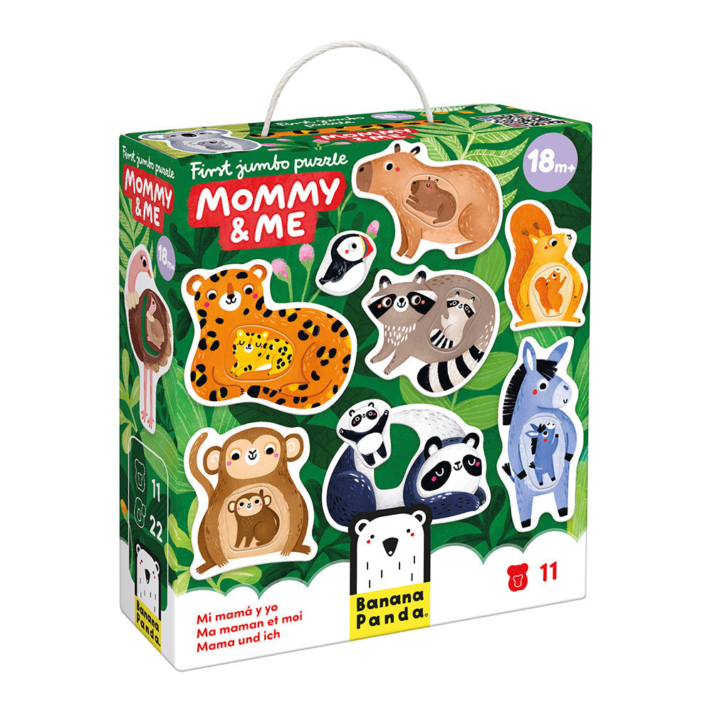 First Jumbo Puzzle Mommy & Me by Banana Panda | Mucky Wolf