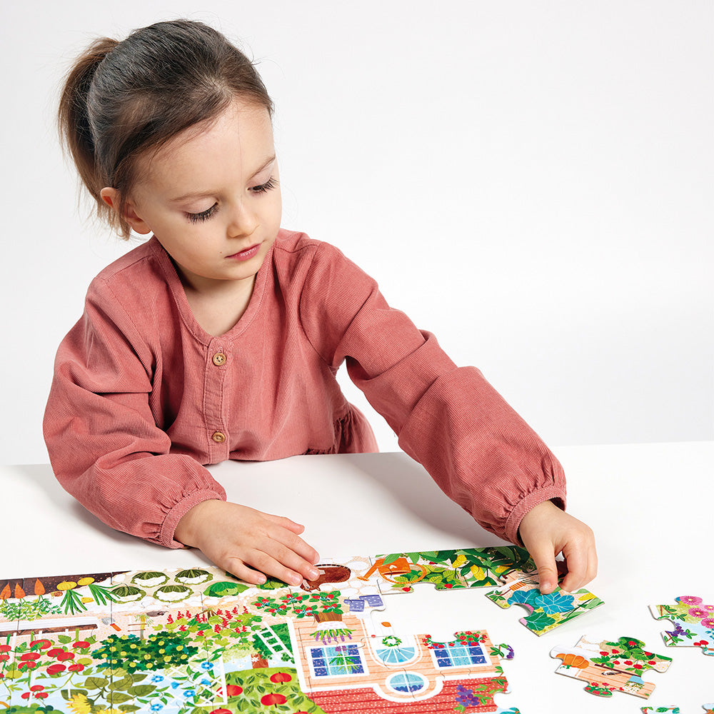 Garden Puzzle for Ages 3+ | Banana Panda
