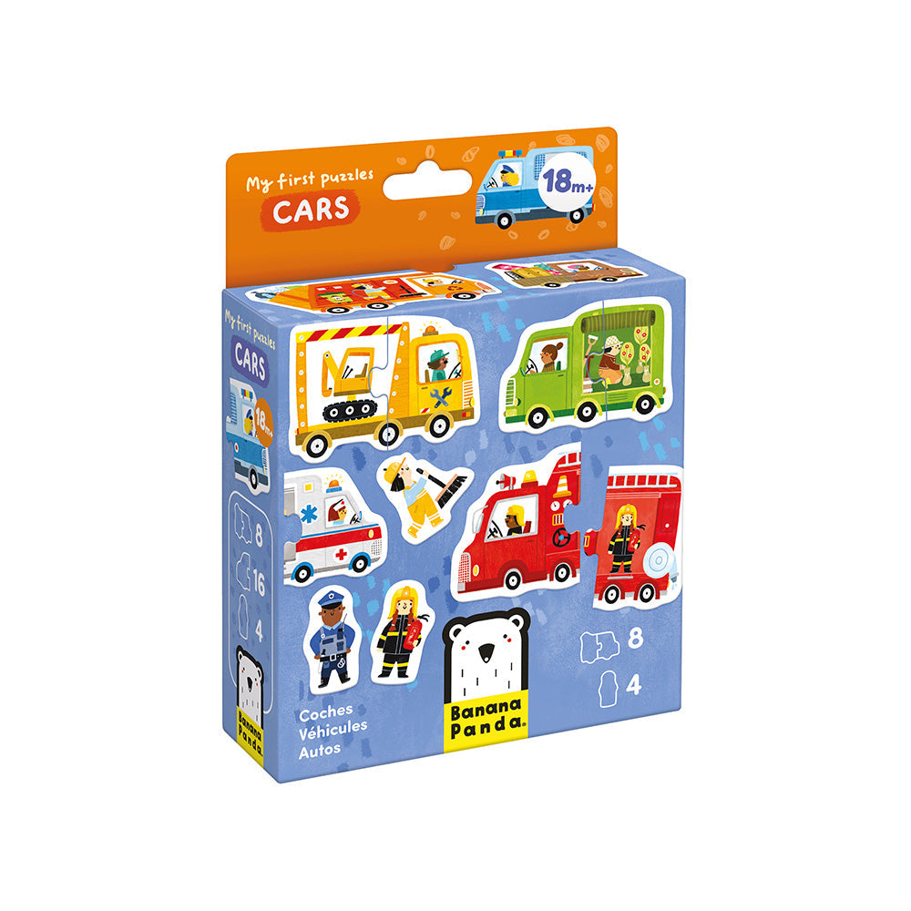 First Vehicle Puzzles for Toddlers 18m+ | Banana Panda