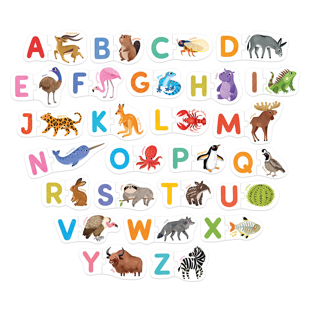 Puzzle Pairs Letters For Ages 3+