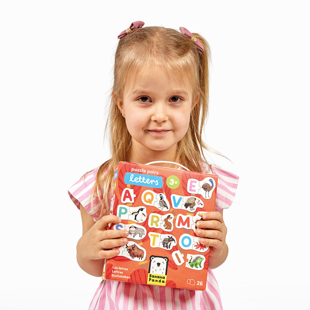 Puzzle Pairs Letters For Ages 3+