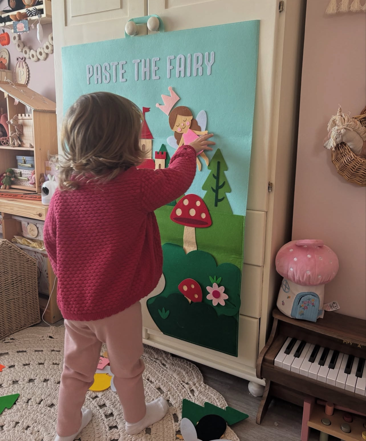 Fairy Felt Play Board | Storytelling Sensory Toy for Kids | Mucky Wolf