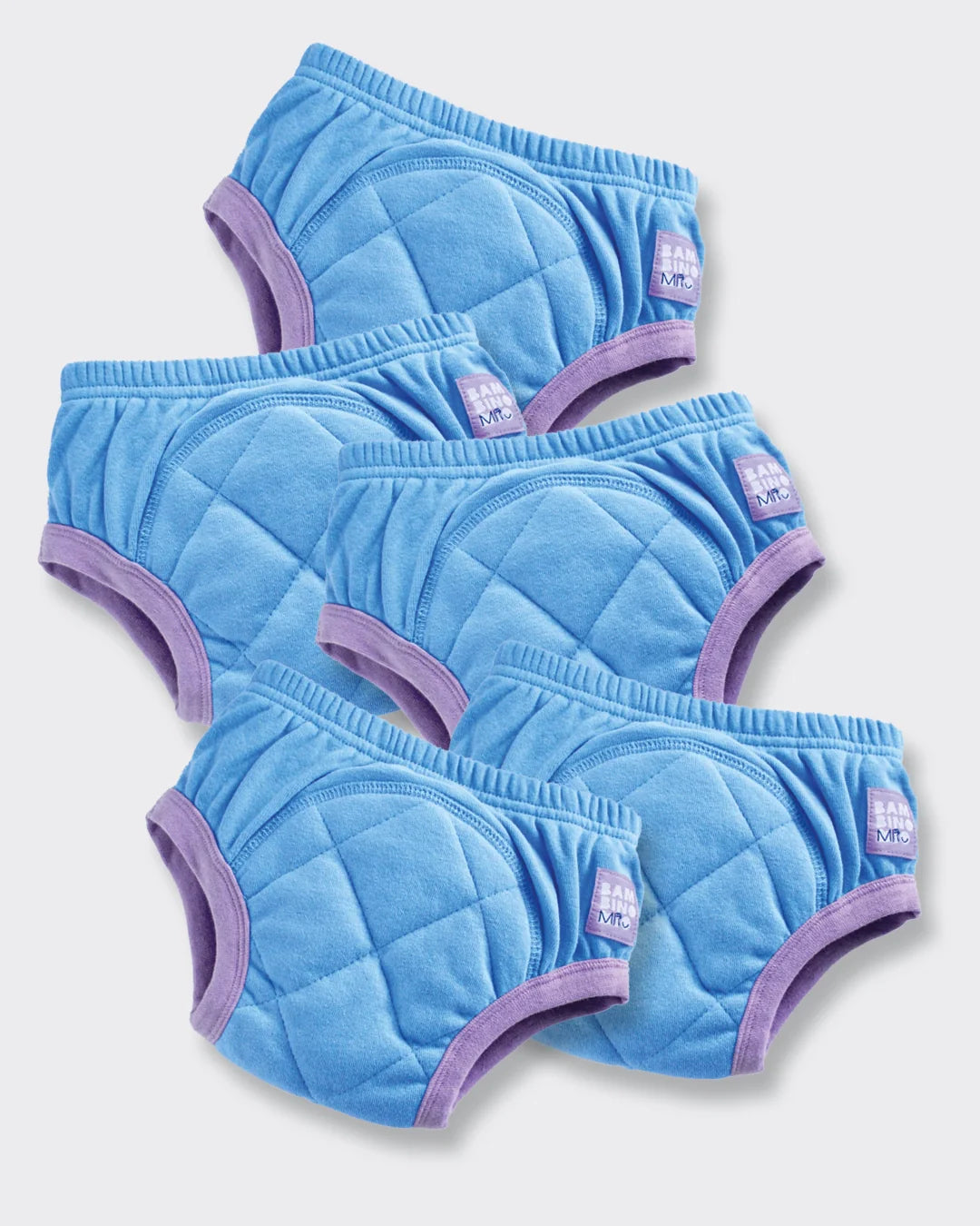 5 Pack Reusable Potty Training Pants with Cross-Stitch