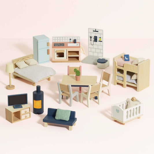 Le Toy Van Complete Dolls House Furniture Set