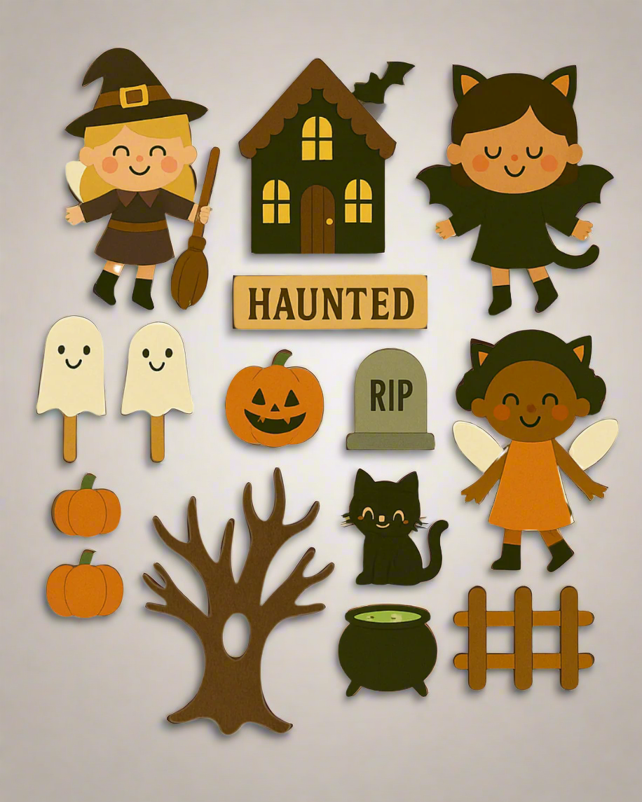 Halloween Fairy Garden Refill Kit | The Playmakers Co. | Mucky Wolf