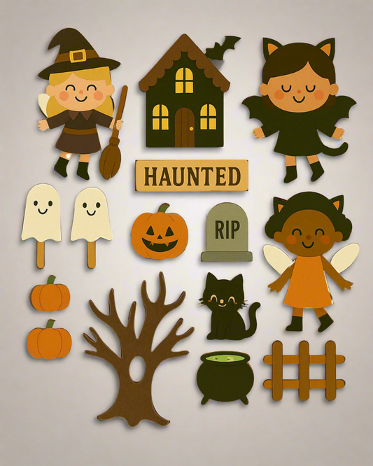 Halloween Fairy Garden Refill Kit | The Playmakers Co. | Mucky Wolf
