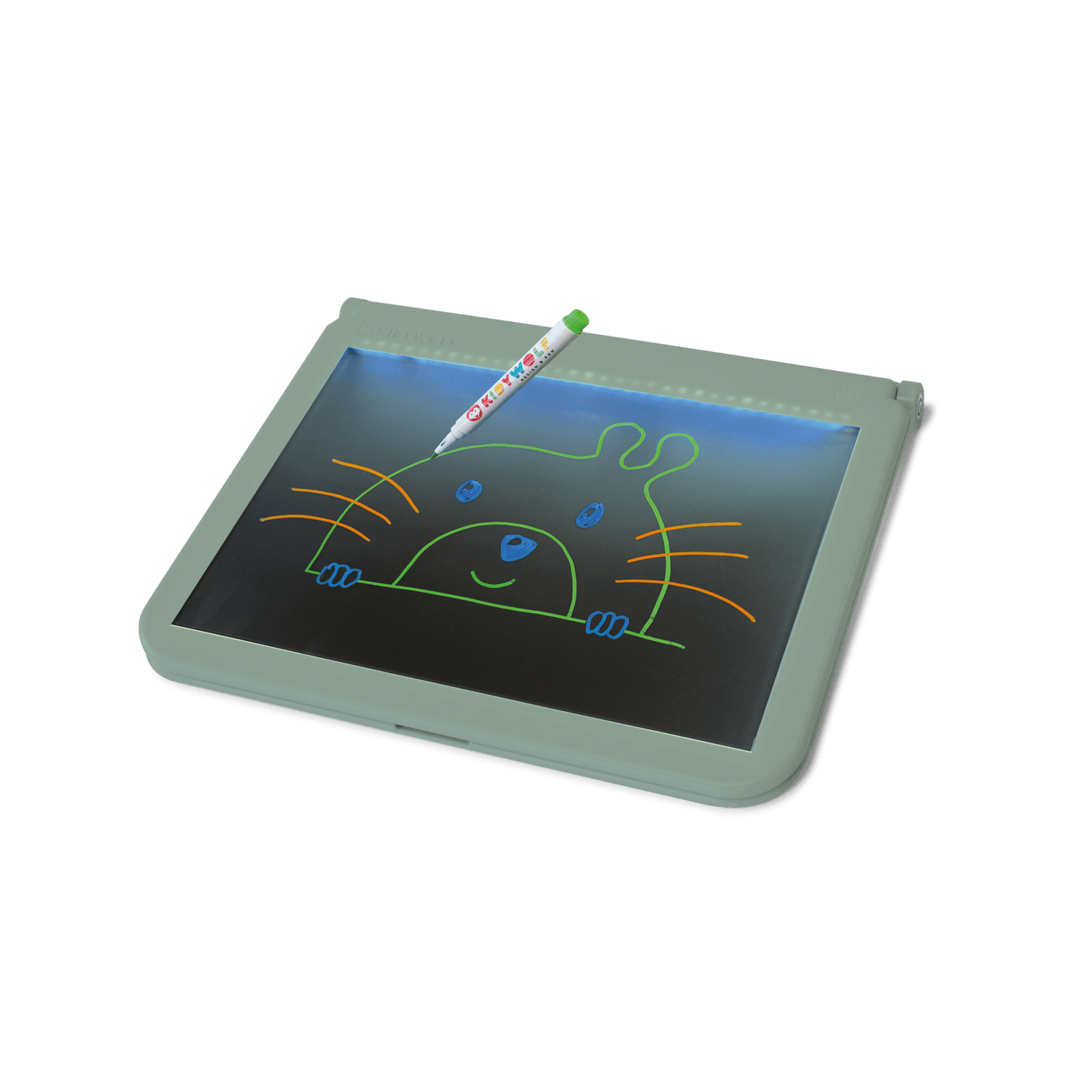 KIDYDRAW PRO Light-Up Drawing Tablet for Kids | KIDYWOLF | Mucky Wolf