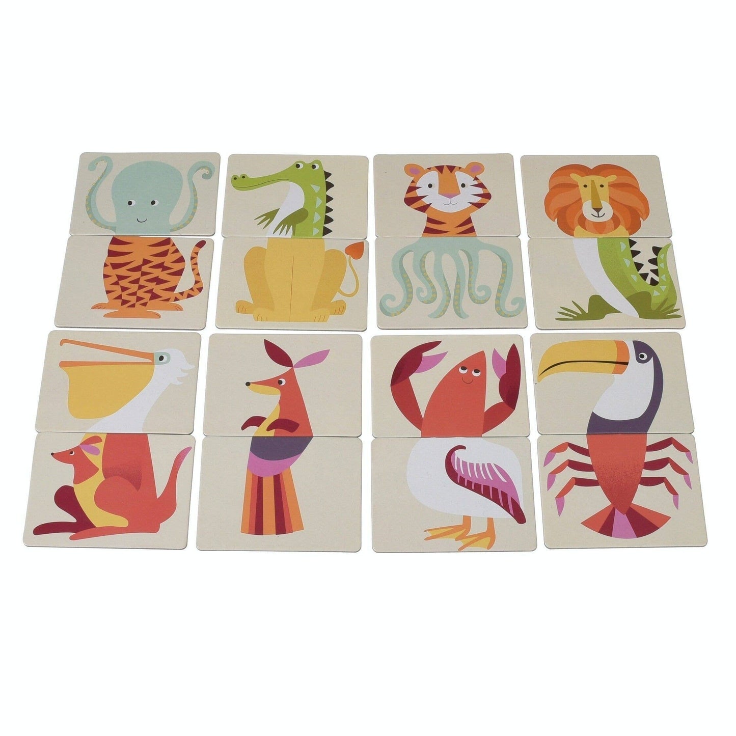 Colourful Creatures Number Matching Game | Mucky Wolf