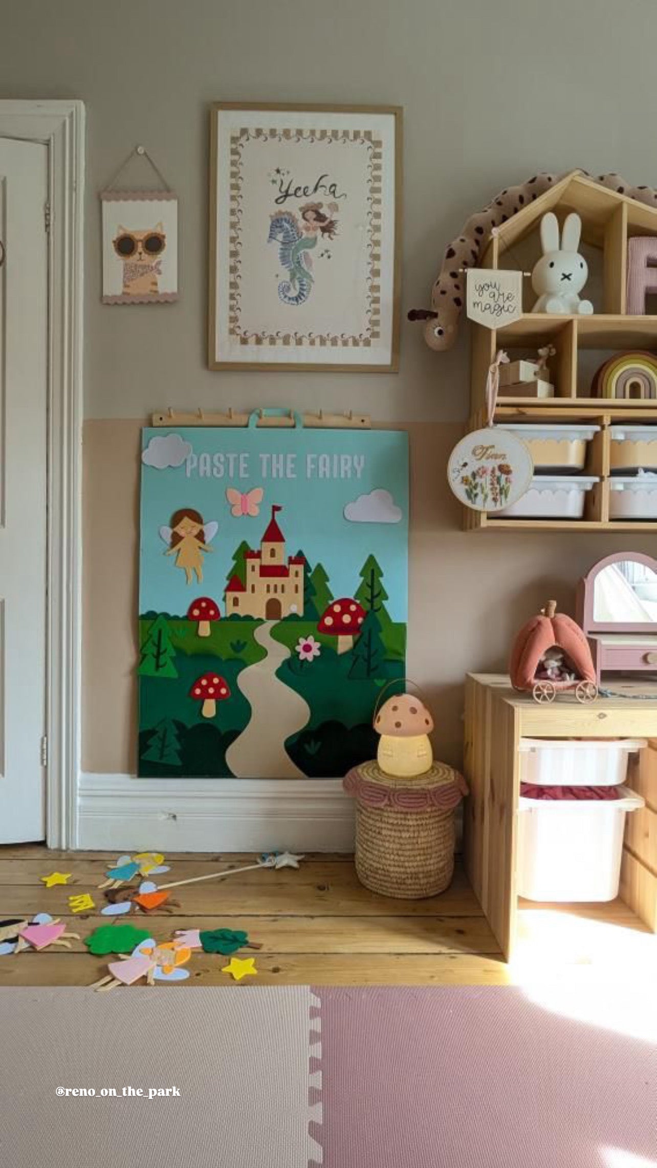Fairy Felt Play Board | Storytelling Sensory Toy for Kids | Mucky Wolf