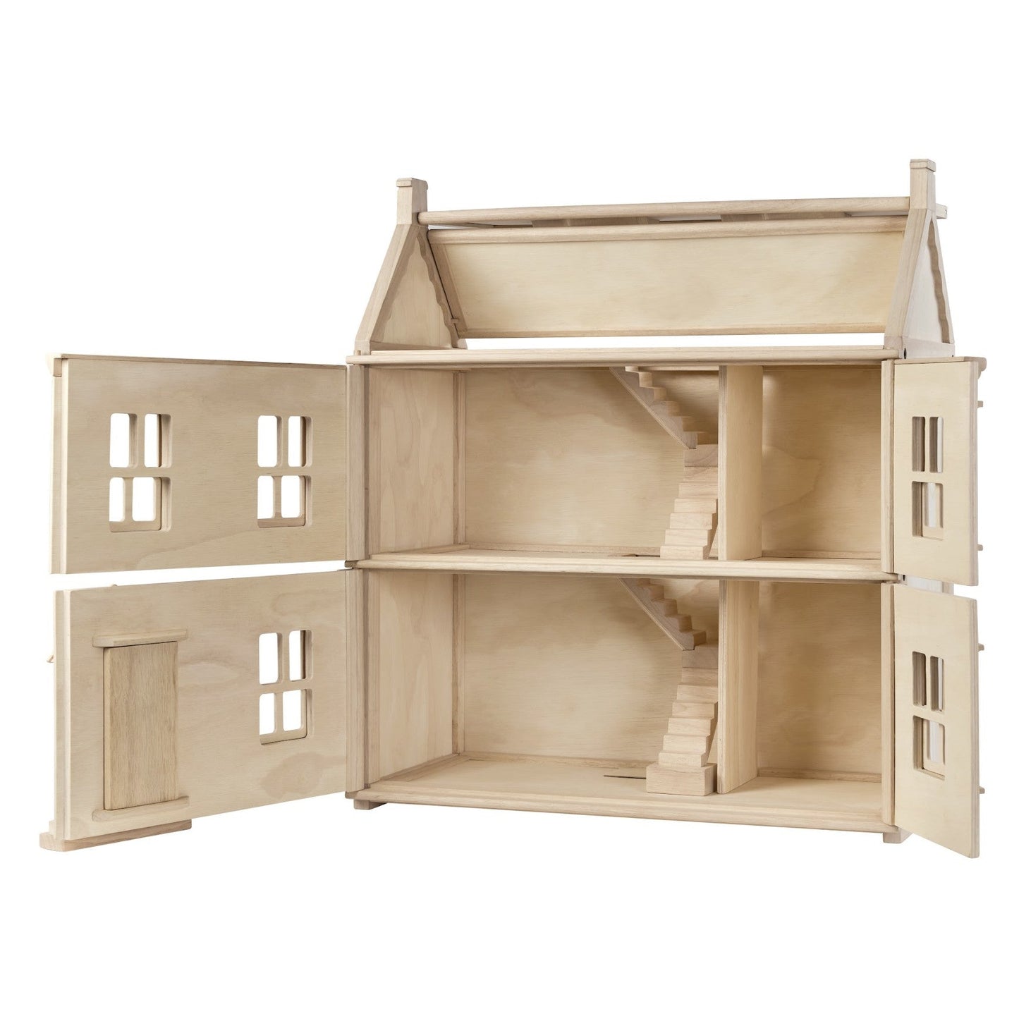 Wooden Victorian Dolls House 3-Storey | PlanToys | Mucky Wolf
