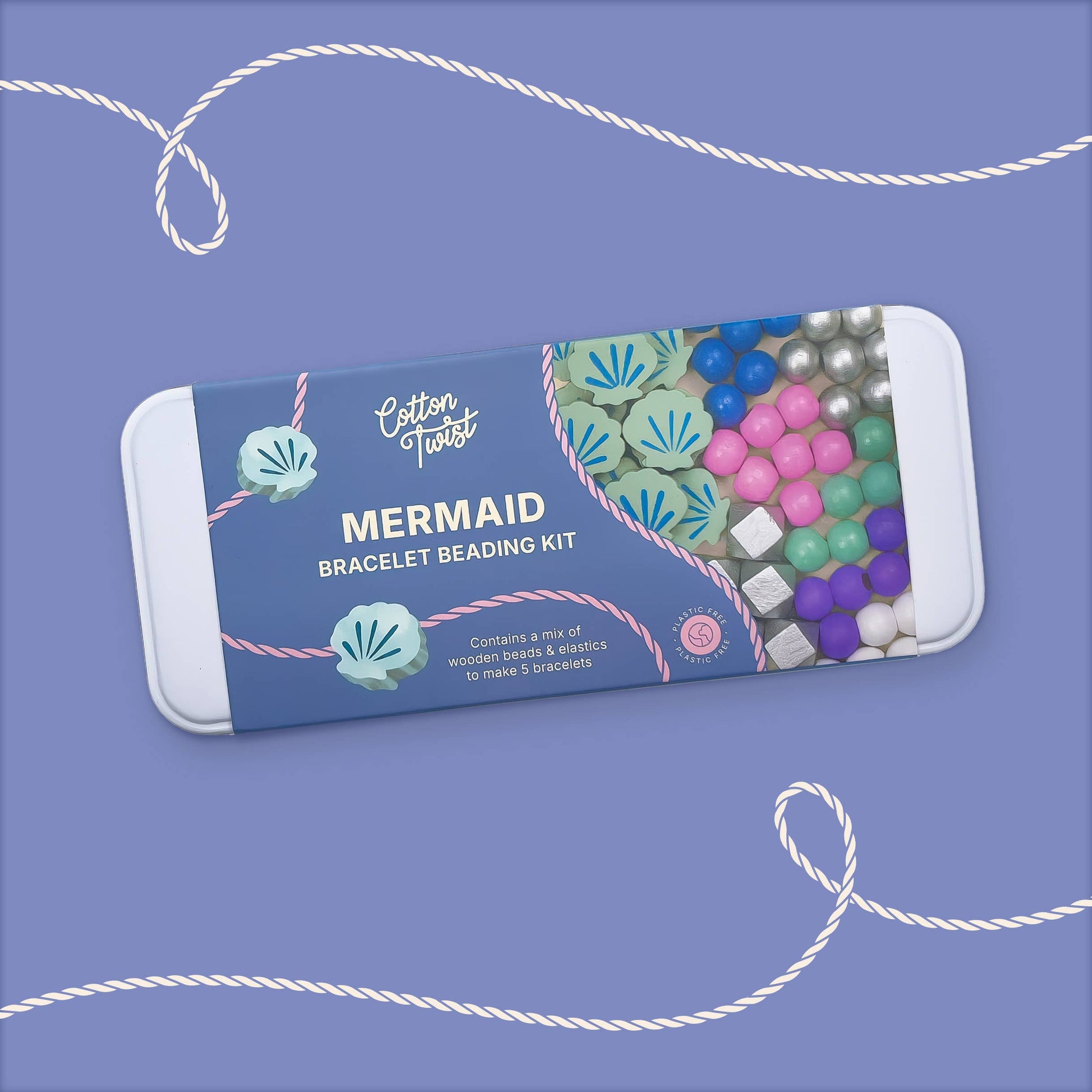Beading Bracelet Craft Kit – Eco-Friendly Gift Tin