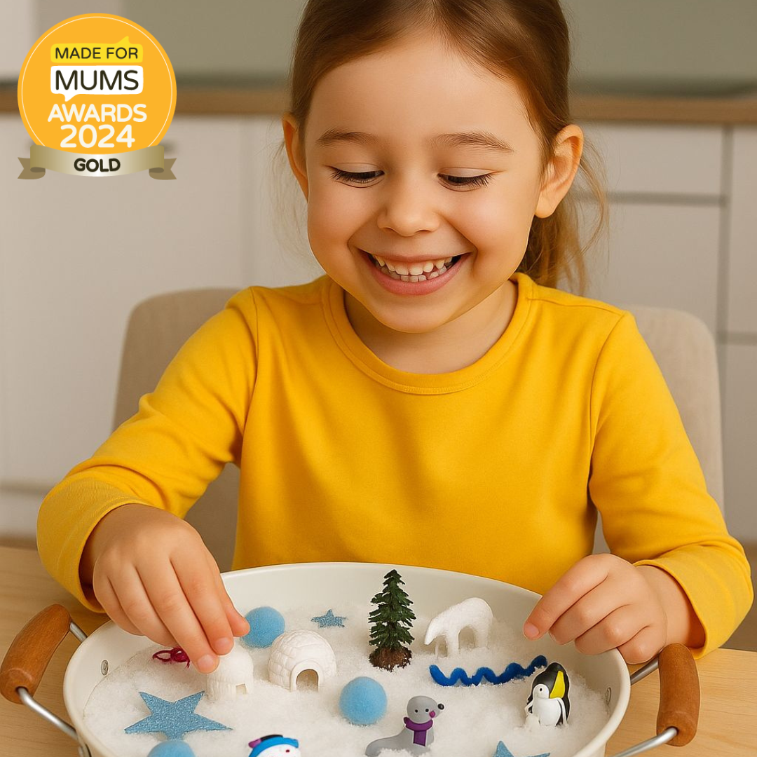My Mini Maker Winter Sensory Kit Mucky Wolf
