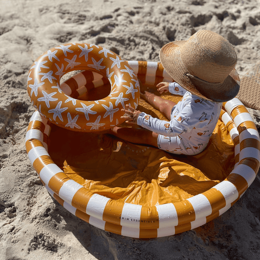 Swim Essentials | Striped Pool 100cm