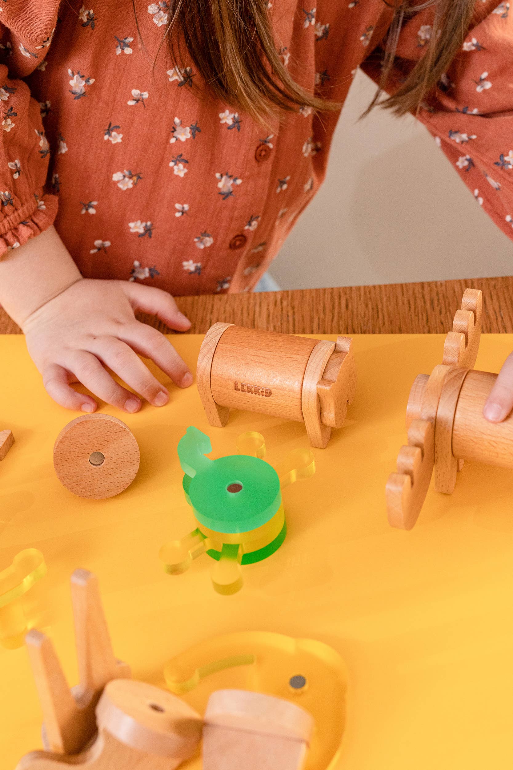 LEKKID Jungle Magnetic Animal Construction Set 