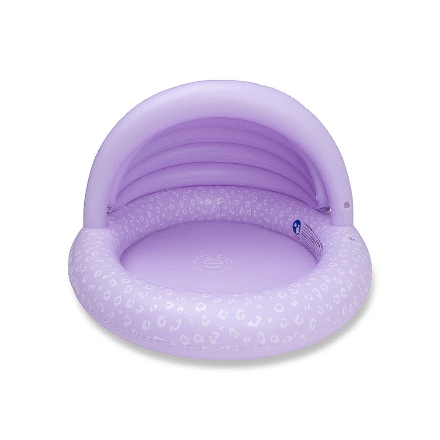 Leopard Kids Paddling Pool with Canopy 100cm | 1-3 Years | Swim Essentials