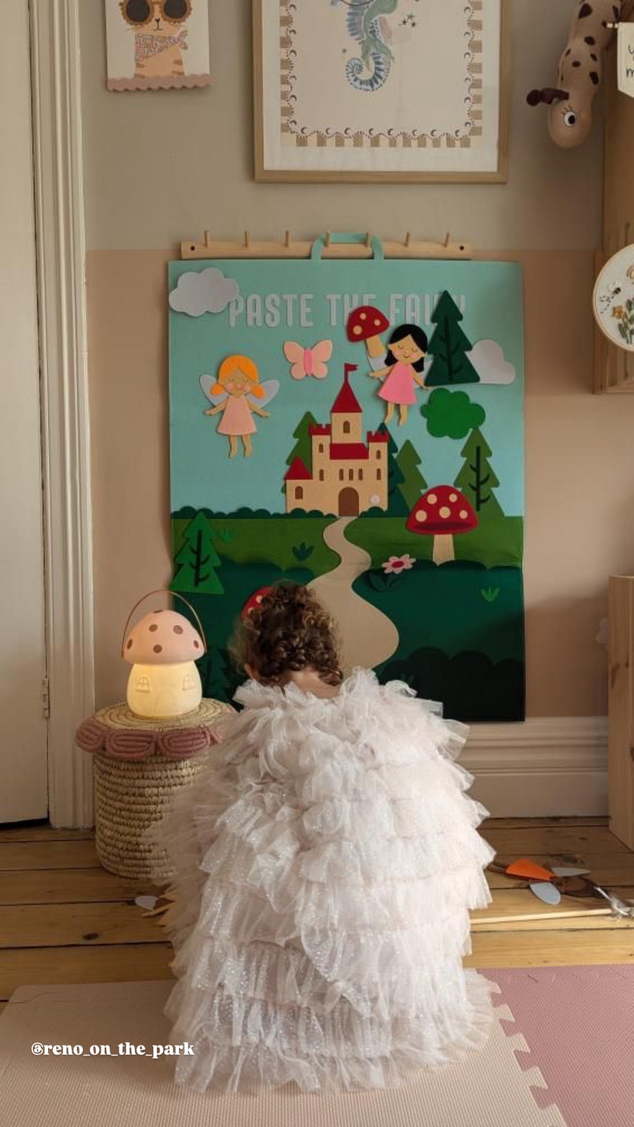 Fairy Felt Play Board | Storytelling Sensory Toy for Kids | Mucky Wolf