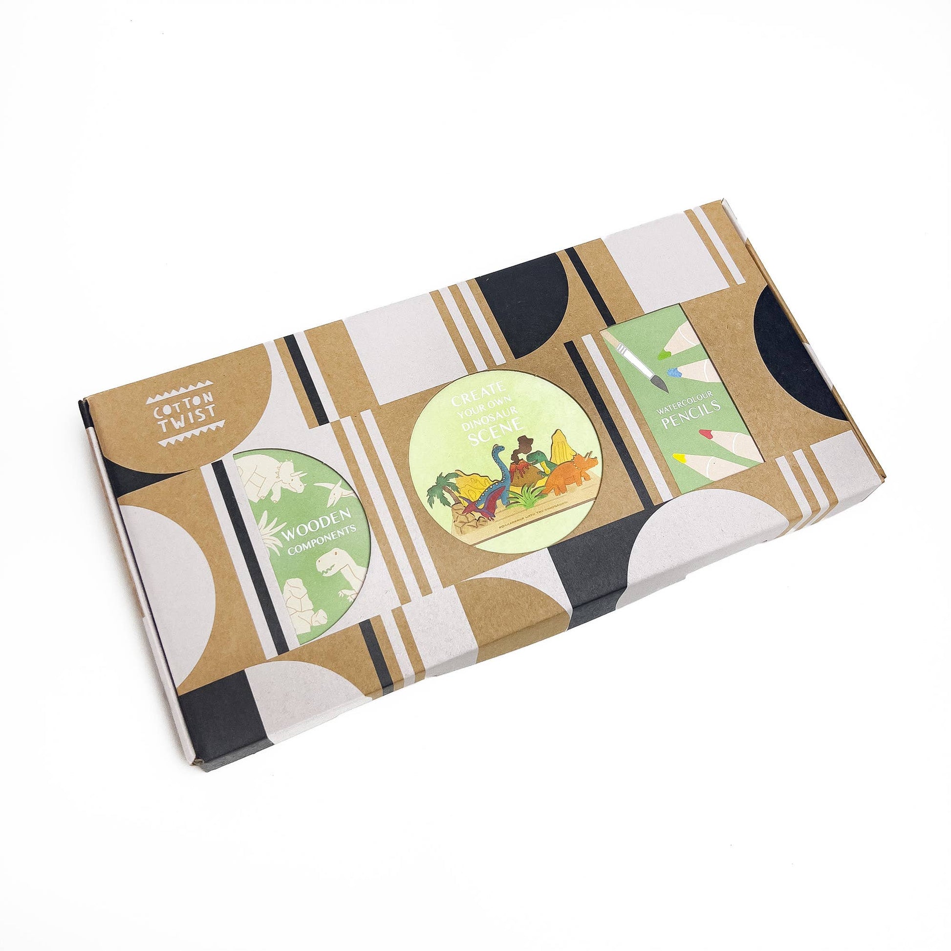 Dinosaur Wooden Craft Kit – Eco-Friendly Creative Fun for Ages 3+