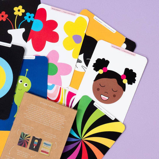 Colour Sensory Flash Cards For Babies (3+ Months)
