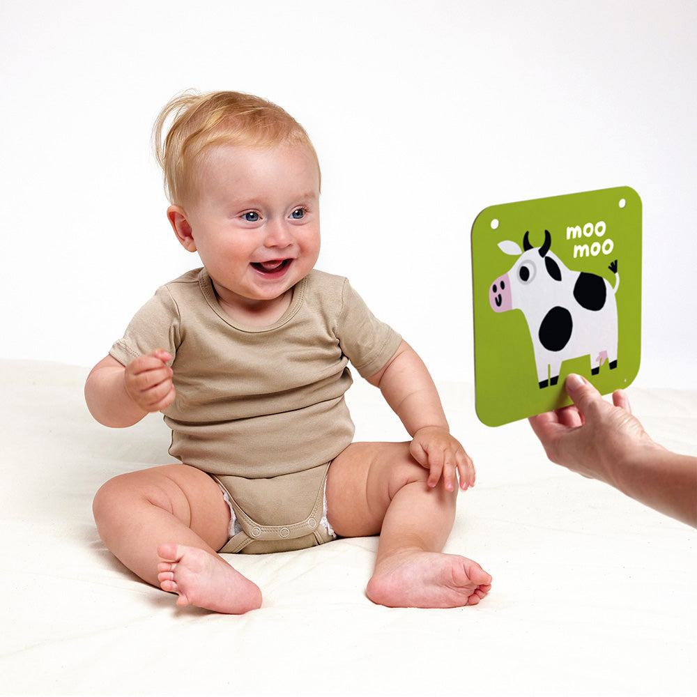 Banana Panda High Contrast Baby Cards – Ages 6 Months+