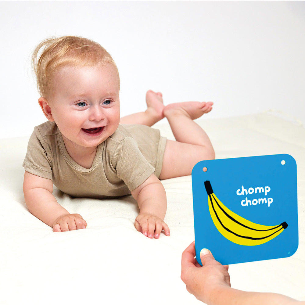 Banana Panda High Contrast Baby Cards – Ages 6 Months+