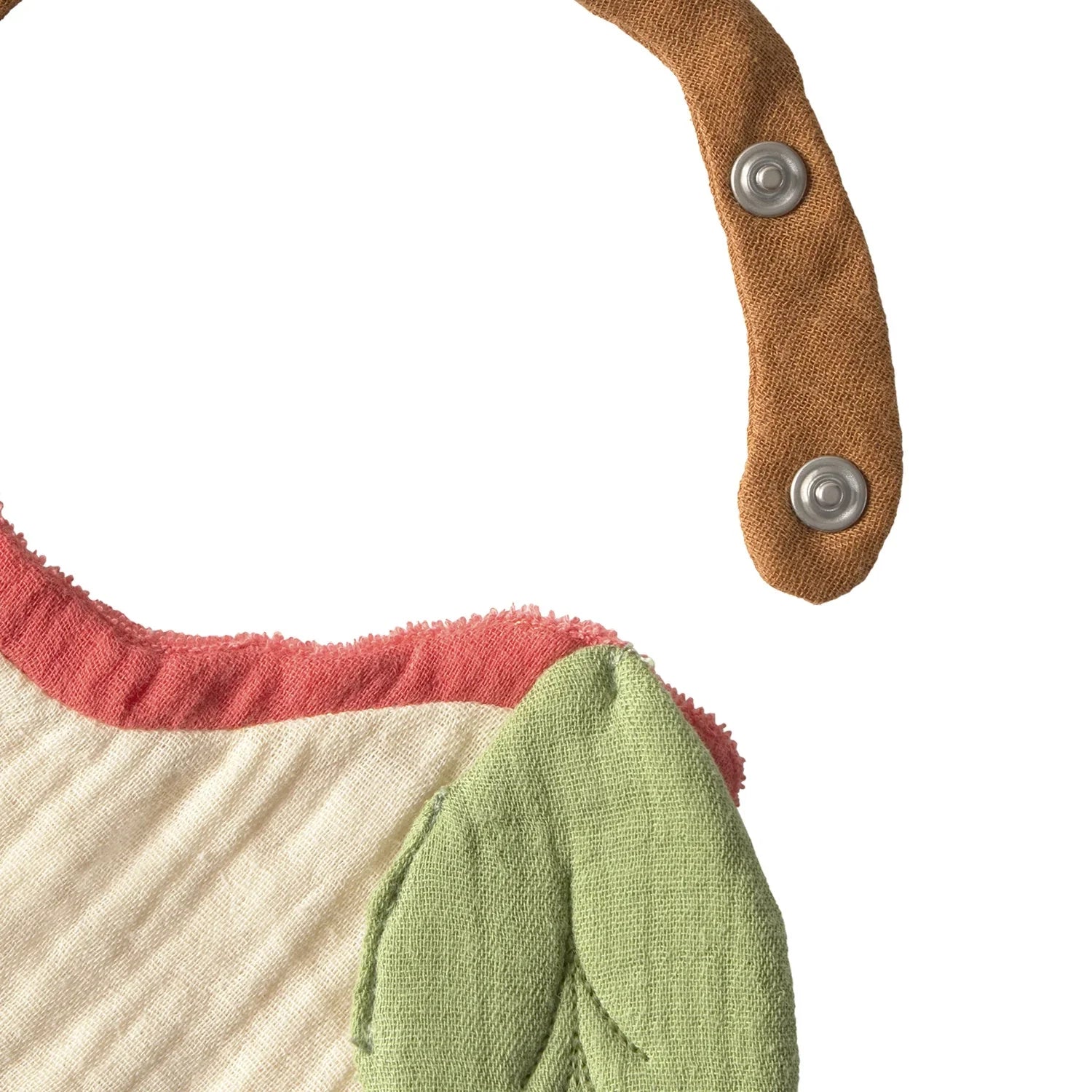 Apple Feeding Baby Bib - Organic