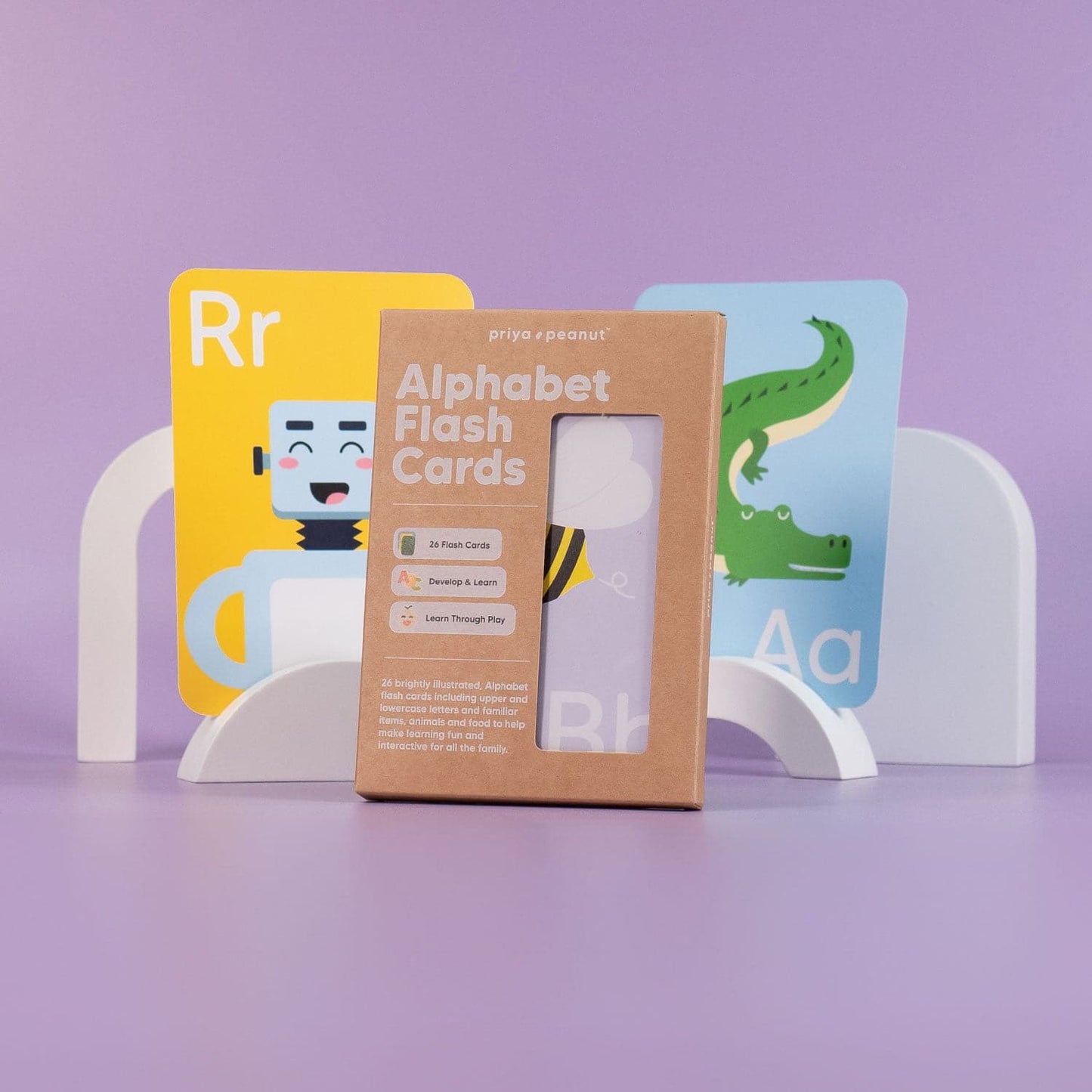 Alphabet Flash Cards A to Z for Kids | Mucky Wolf