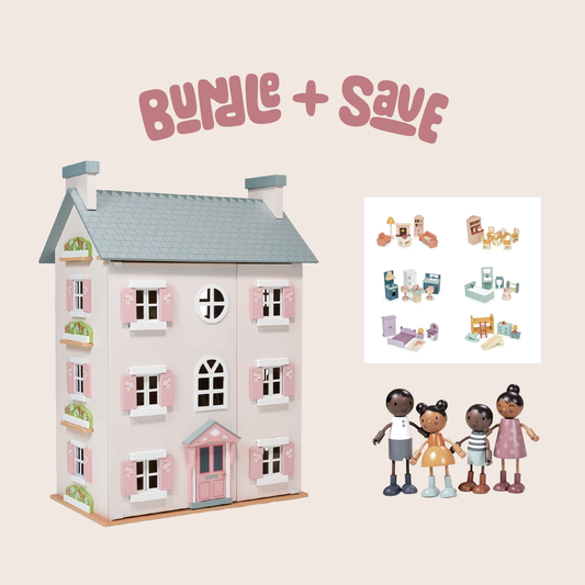 Heather Hall, Furniture & Hummingbird Doll Family