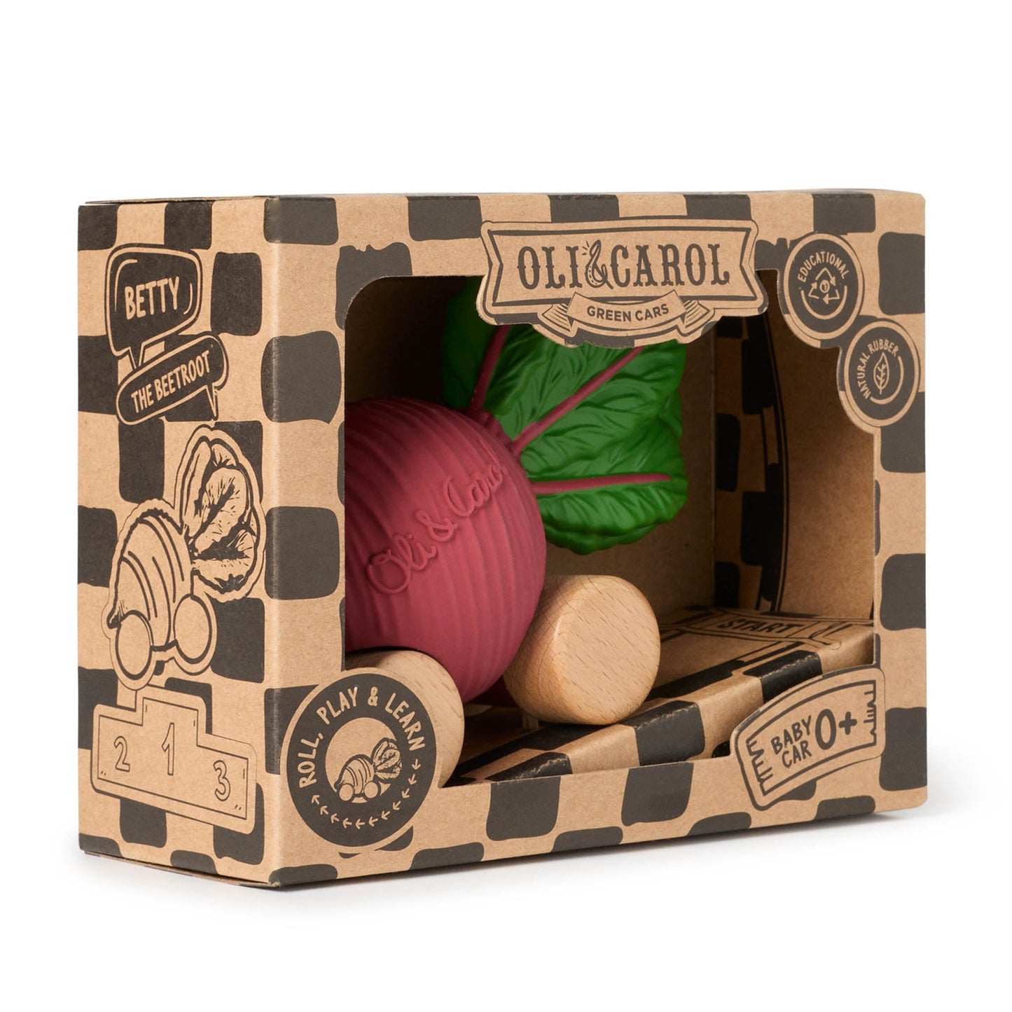 Oli & Carol Betty the Beetroot Car